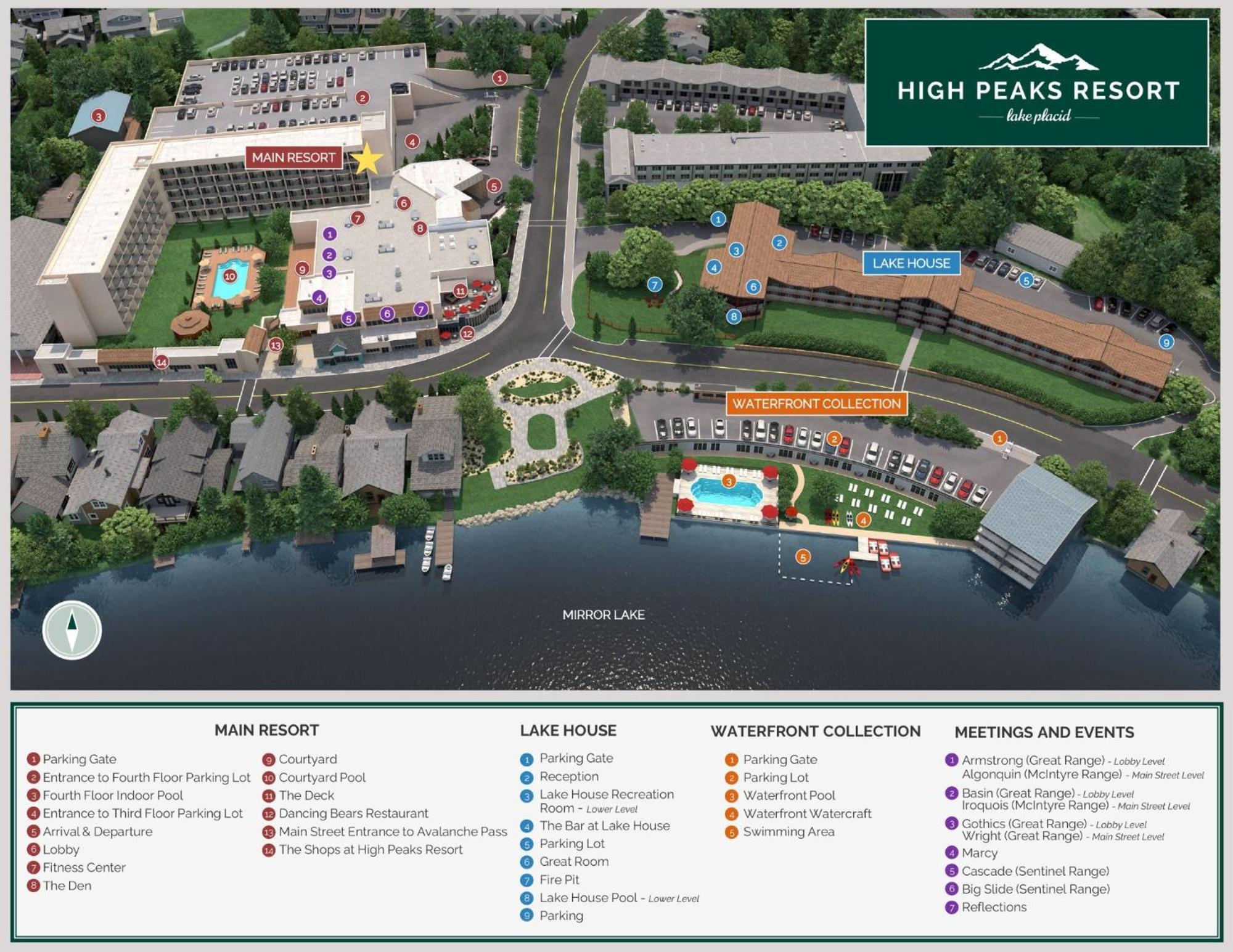 High Peaks Resort Lake Placid Buitenkant foto